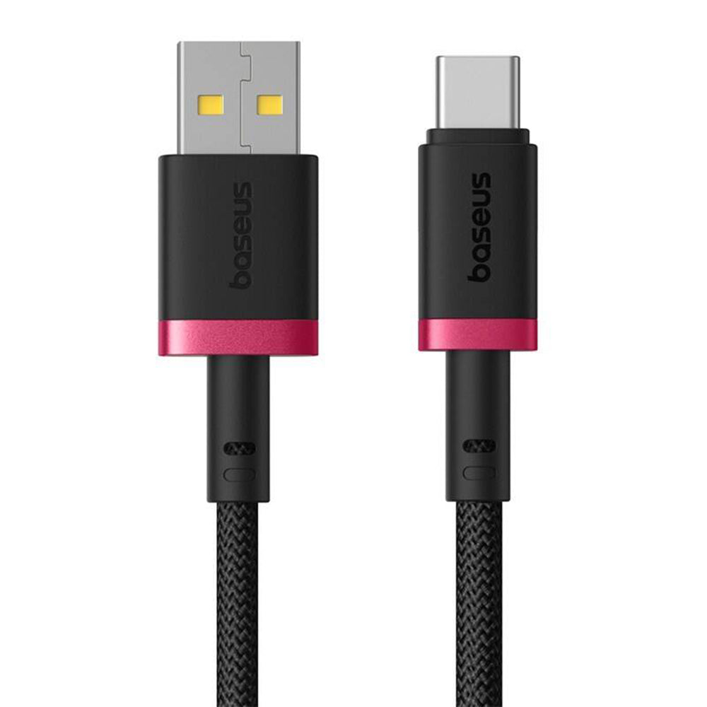 Data- och laddningskabel USB-A till USB-C Baseus Dura Series, 60W, 2m, Röd P10377802U01-03