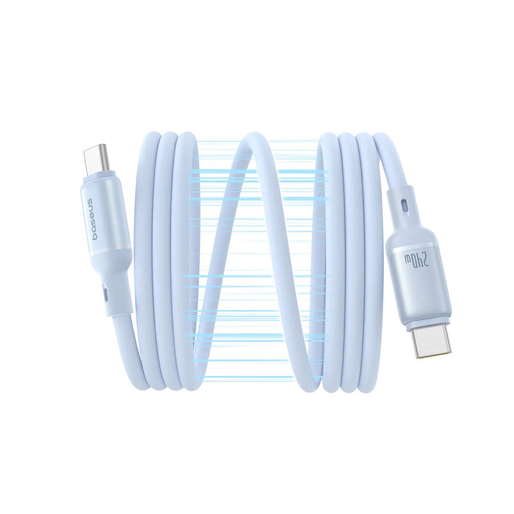 USB-C till USB-C Data- och Laddningskabel Baseus PicoGo, 240W, 1m, Blå P10376800311-00