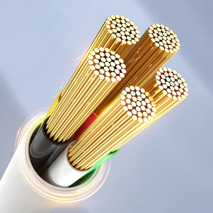 USB-C Data and Charging Cable - USB-C Orico CDX, 60W, 1m, White