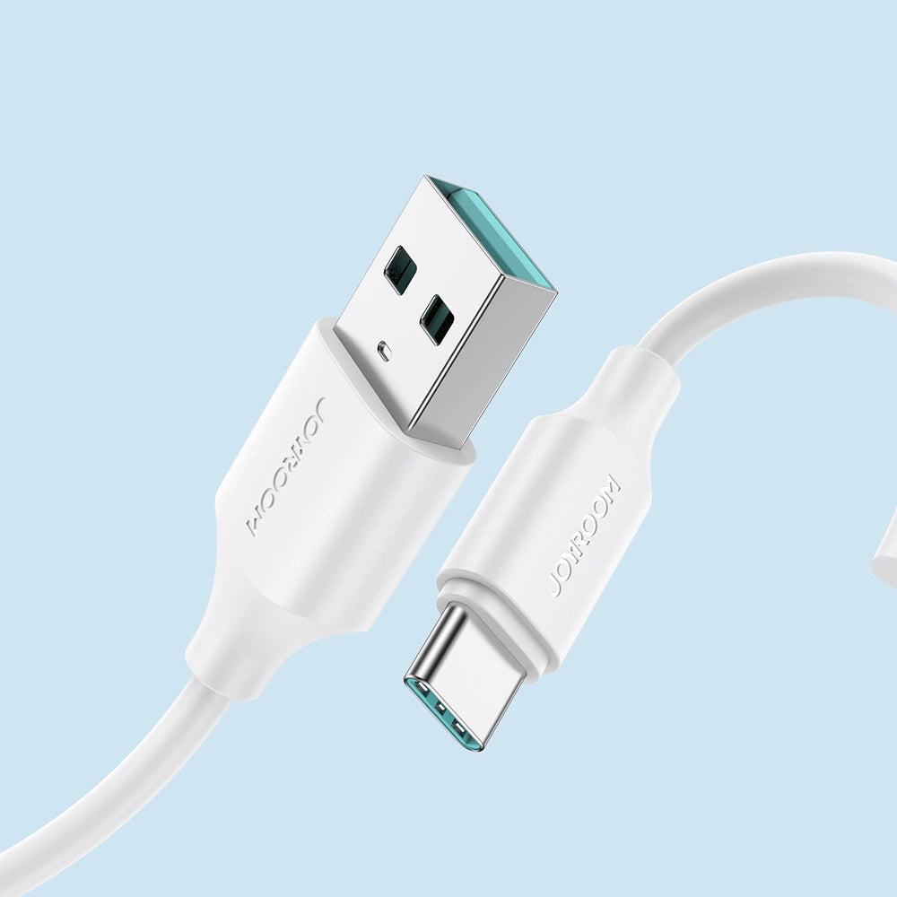 USB-A till USB-C Joyroom S-A9 data- och laddningskabel, 20W, 1m, Vit