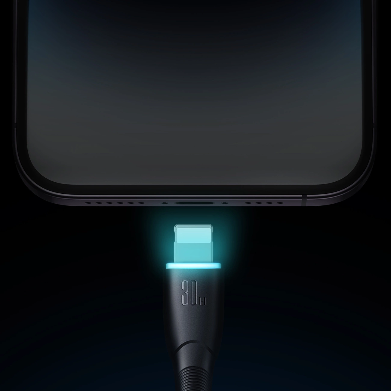 USB-C - Lightning Laddnings- och Datakabel Joyroom S-A32, 30W, 1m, Svart