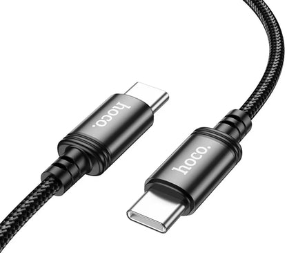 USB-C till USB-C Data- och Laddningskabel HOCO X91, 60W, 3m, Svart