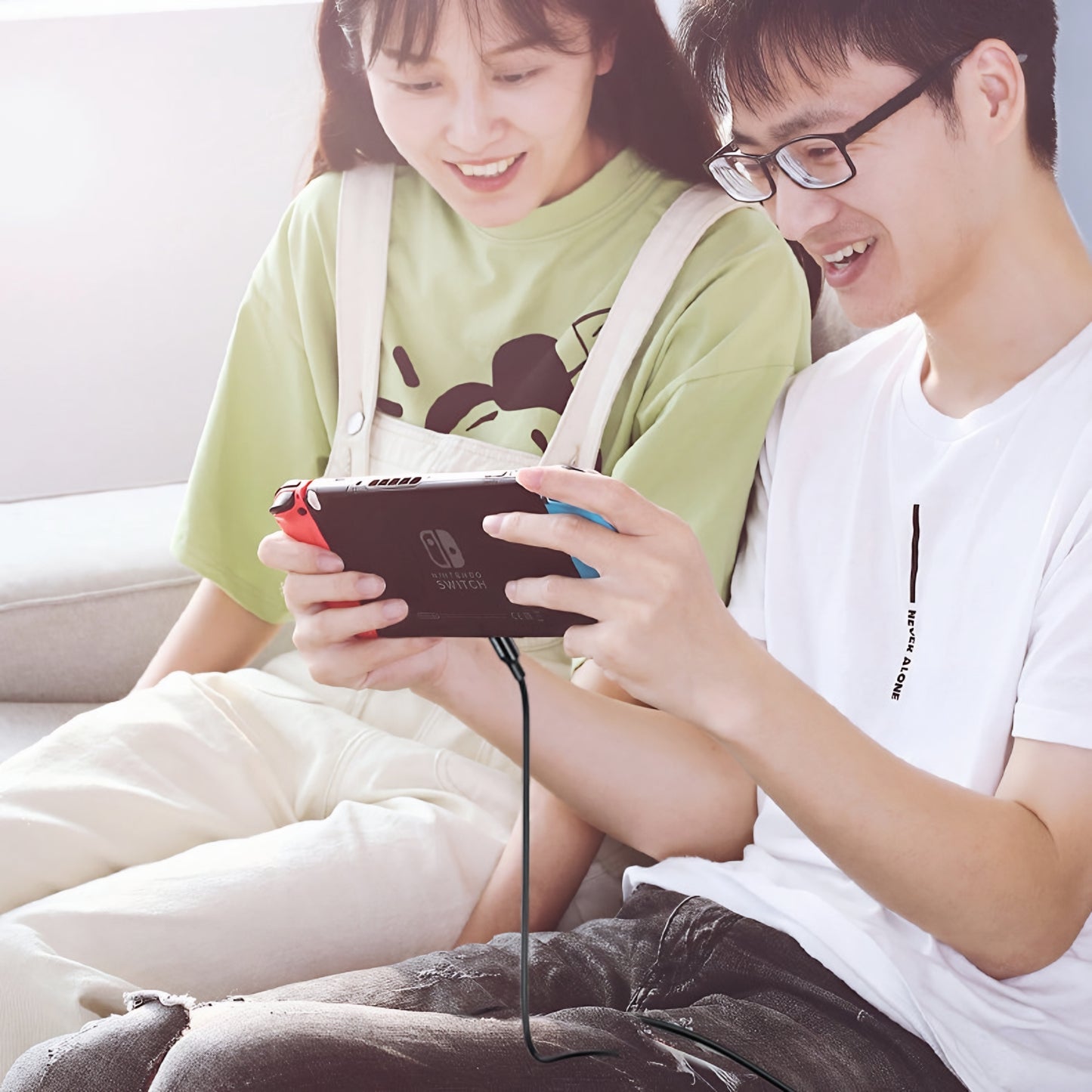 USB-C till USB-C data- och laddningskabel UGREEN US300, 100W, 2m, Vit