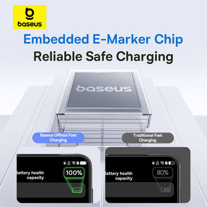 USB-A - Lightning Baseus Display 2, 12W, 1m, Lila P10382700511-00