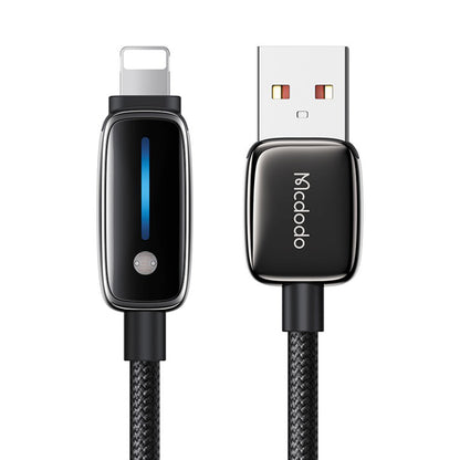 Data- och laddningskabel USB-A - Lightning McDodo CA-0010, 18W, 1.2m, Svart