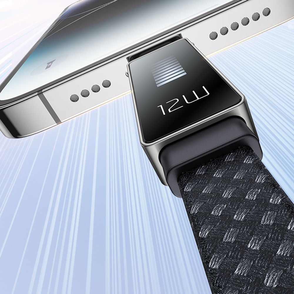 Data- och laddningskabel USB-A - Lightning McDodo CA-4970 Rythm Display, 18W, 1.2m, Svart