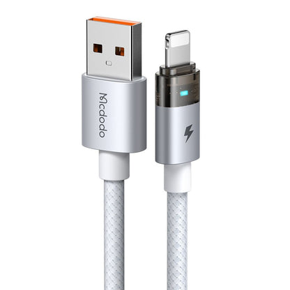 USB-A - Lightning McDodo CA-6912 data- och laddningskabel, 18W, 1.2m, Vit