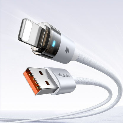 USB-A - Lightning McDodo CA-6912 data- och laddningskabel, 18W, 1.2m, Vit