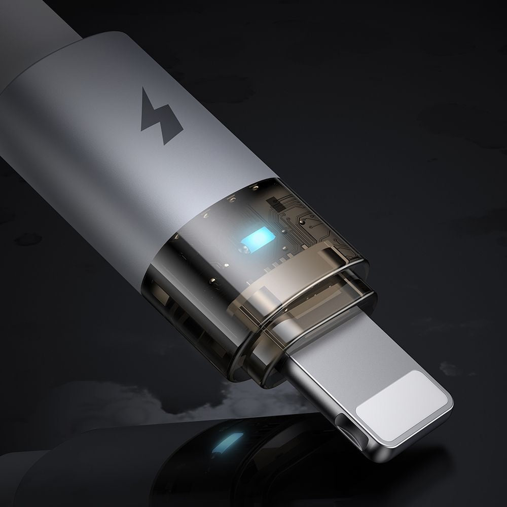 USB-A - Lightning McDodo CA-6912 data- och laddningskabel, 18W, 1.2m, Vit