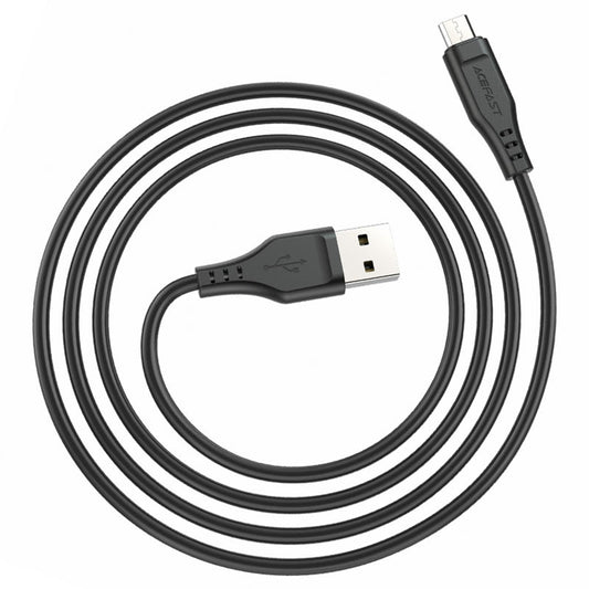 Data- och laddningskabel USB-A - microUSB Acefast C3-09, 18W, 1.2m, Vit