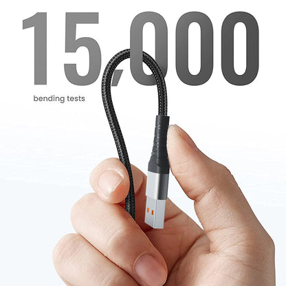 USB-A to microUSB Data and Charging Cable Lito LD08V, 18W, 1m, Black