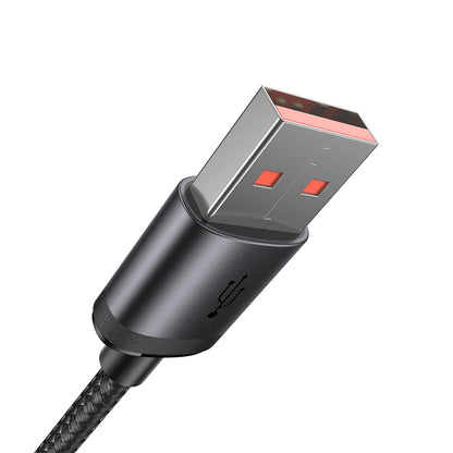 USB-A - microUSB-laddnings- och datakabel McDodo CA-3990, 18W, 1m, Svart