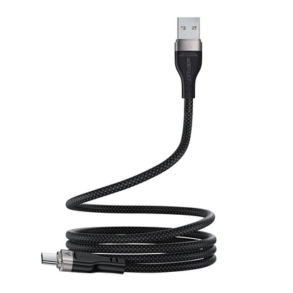 Data- och laddningskabel USB-A - USB-C Acefast C11-04, 18W, 1.2m, Svart