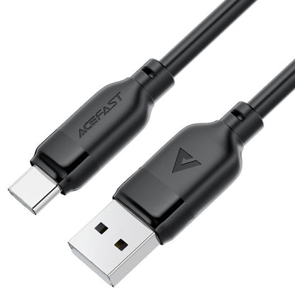 USB-A - USB-C Acefast C16-04 data- och laddningskabel, 18W, 1.2m, Svart