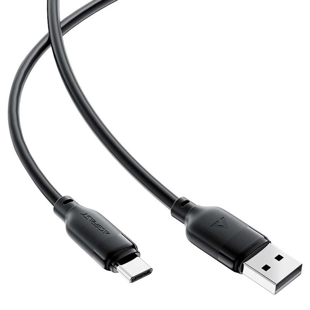 USB-A - USB-C Acefast C16-04 data- och laddningskabel, 18W, 1.2m, Svart