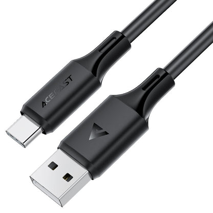 Data- och laddningskabel USB-A - USB-C Acefast C17-04, 18W, 1.2m, Svart