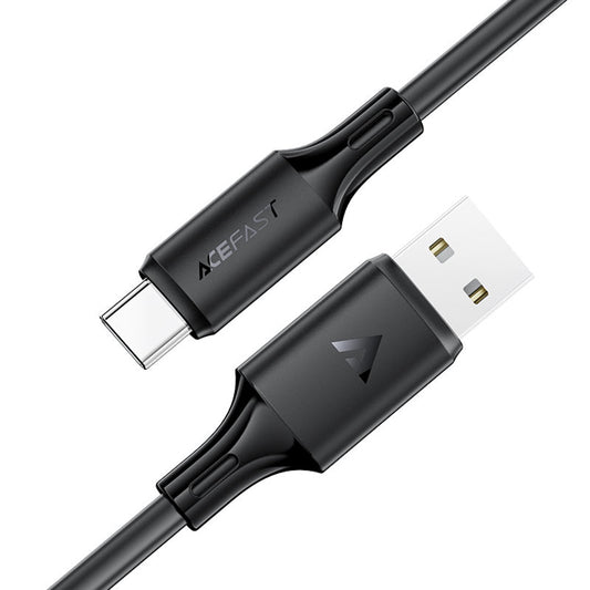 Data- och laddningskabel USB-A - USB-C Acefast C17-04, 18W, 1.2m, Svart