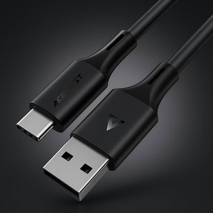 Data- och laddningskabel USB-A - USB-C Acefast C17-04, 18W, 1.2m, Svart