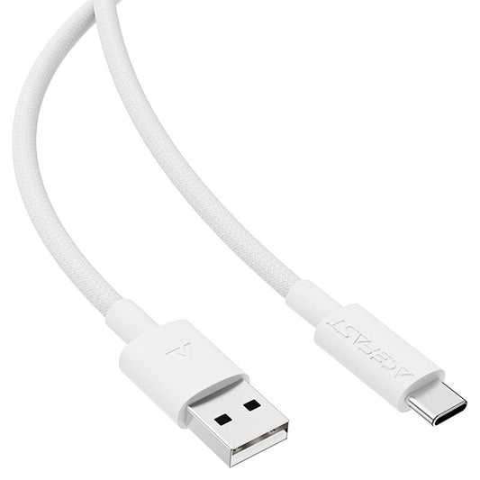 Data- och laddningskabel USB-A till USB-C Acefast C18-04, 18W, 1.2m, Vit