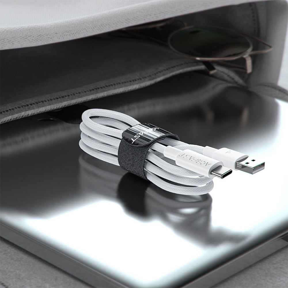 Data- och laddningskabel USB-A till USB-C Acefast C18-04, 18W, 1.2m, Vit