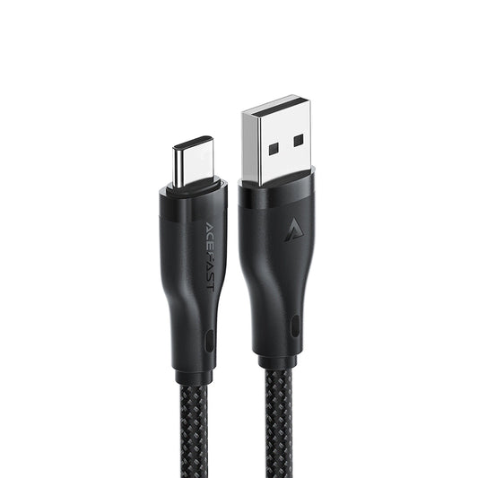 Data- och laddningskabel USB-A till USB-C Acefast C8-04, 18W, 1.2m, Svart