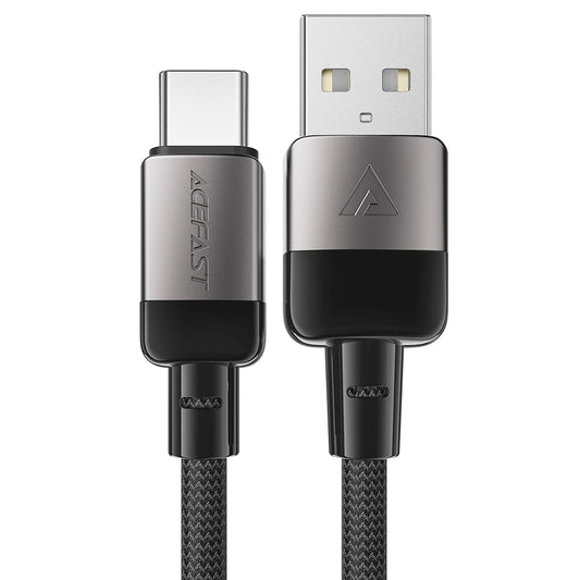 Data- och laddningskabel USB-A - USB-C Acefast C9-04, 18W, 1.2m, Svart
