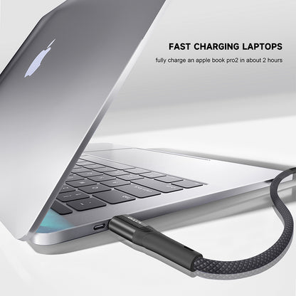USB-A to USB-C Data and Charging Cable Lito LD14, 60W, 1m, Black