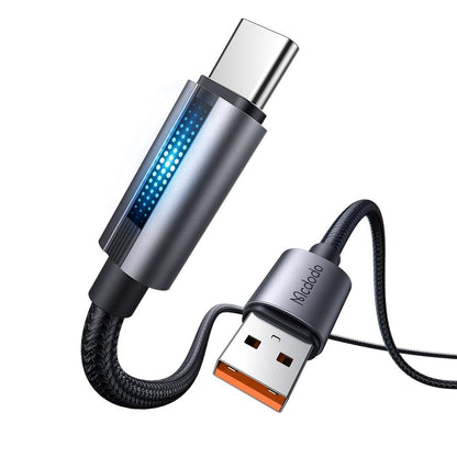 USB-A to USB-C Data and Charging Cable McDodo CA-5180, 100W, 1.2m, Black