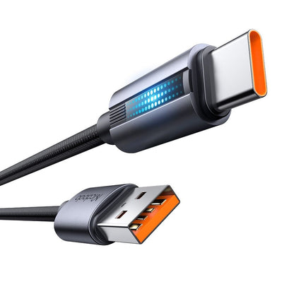 USB-A to USB-C Data and Charging Cable McDodo CA-5180, 100W, 1.2m, Black