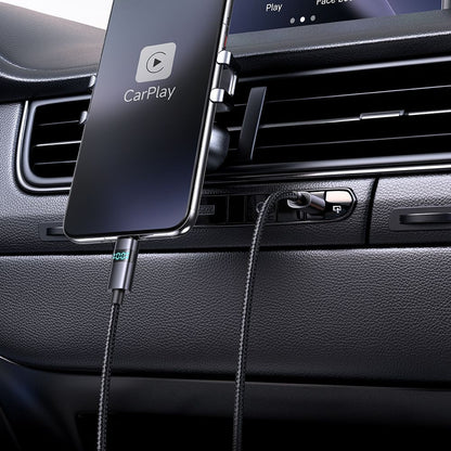 Data- och laddningskabel USB-A - USB-C McDodo CA-6520 Display, 100W, 1.2m, Svart