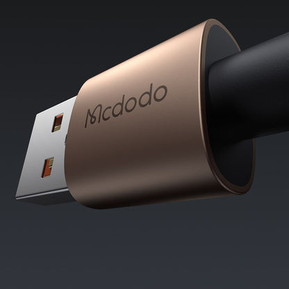 Data- och laddningskabel USB-A - USB-C McDodo CA-6891, 66W, 1.2m, Guld