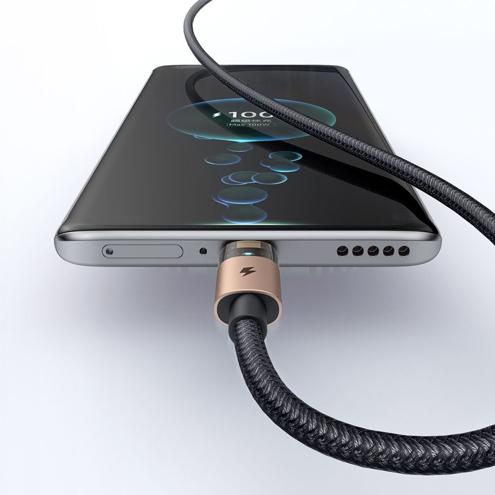 Data- och laddningskabel USB-A - USB-C McDodo CA-6891, 66W, 1.2m, Guld