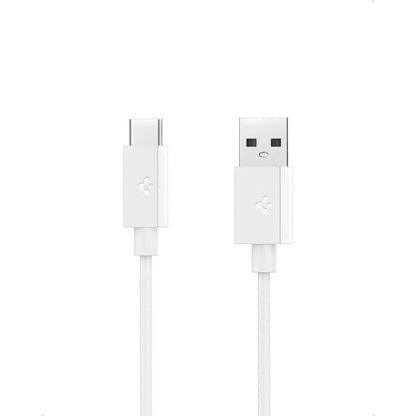 Data- och laddningskabel USB-A - USB-C Spigen Essential, 60W, 2m, Vit