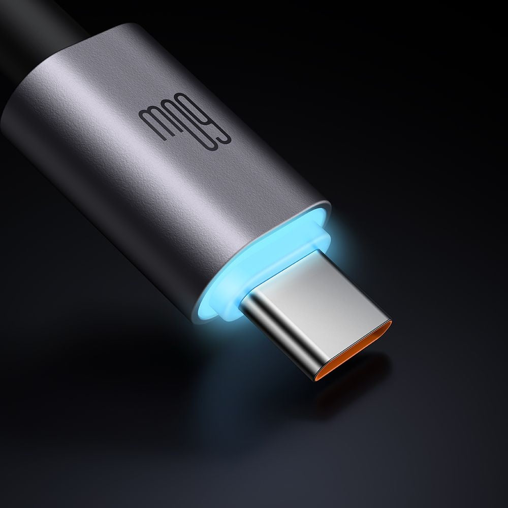 USB-A / USB-C Data- och laddningskabel - USB-C / Lightning McDodo CA-6560, 60W, 1,2m, Svart
