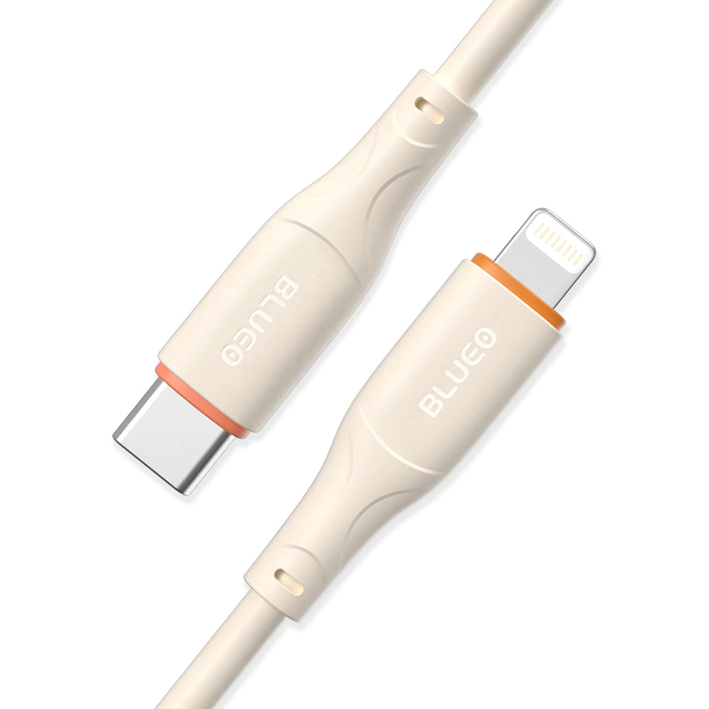 USB-C - Lightning Blueo Ape Legend data- och laddningskabel, 20W, 1.5m, Orange