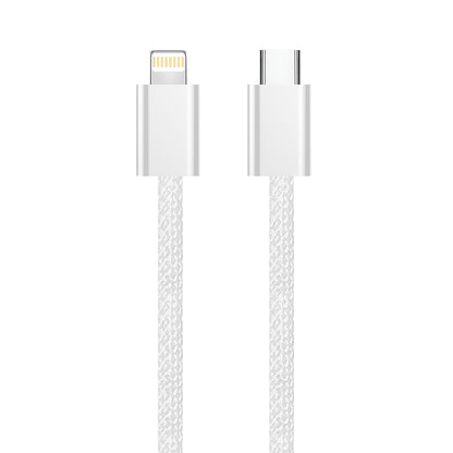 USB-C - Lightning Data- och Laddningskabel ColorWay CW-CBPDCL061, 27W, 1m, Grå