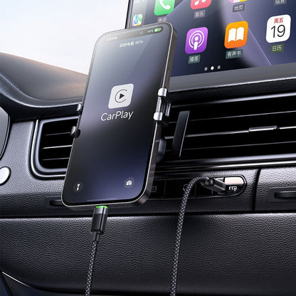 USB-C - Lightning McDodo CA-2010 Självlindande data- och laddningskabel, 36W, 1.2m, Svart