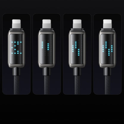USB-C - Lightning McDodo CA-2630 Display data- och laddningskabel, 36W, 1.2m, Svart
