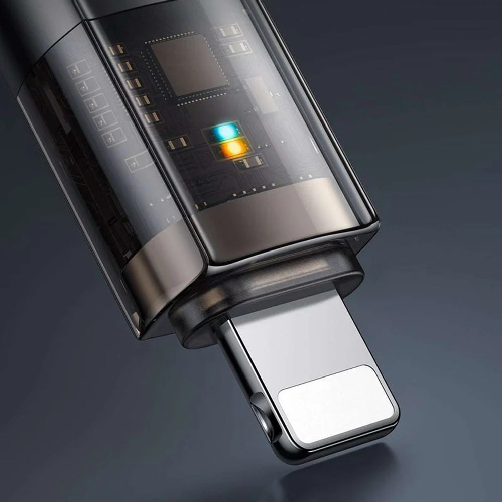 USB-C - Lightning McDodo CA-3160 Auto Power Off, 36W, 1.2m, Svart