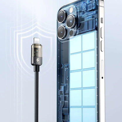 USB-C - Lightning McDodo CA-3160 Auto Power Off, 36W, 1.2m, Svart