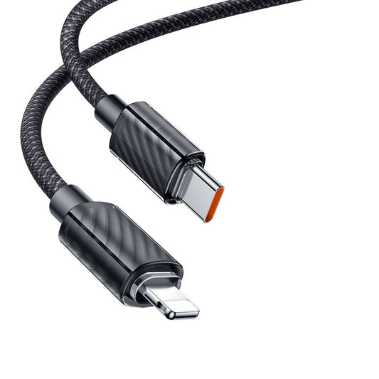 Data- och laddningskabel USB-C - Lightning McDodo CA-3660, 36W, 1.2m, Svart