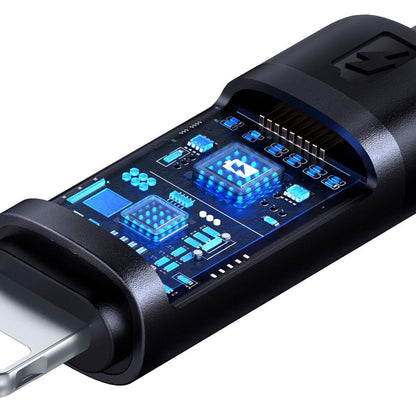 Data- och laddningskabel USB-C - Lightning McDodo CA-5210 Bat Display, 36W, 1.2m, Svart