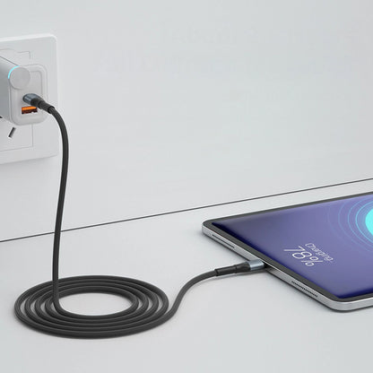 USB-C Data- och Laddningskabel - USB-C 3MK Hyper N, 100W, 2m, Svart