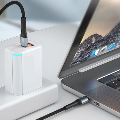 USB-C Data- och Laddningskabel - USB-C 3MK Hyper N, 100W, 2m, Svart