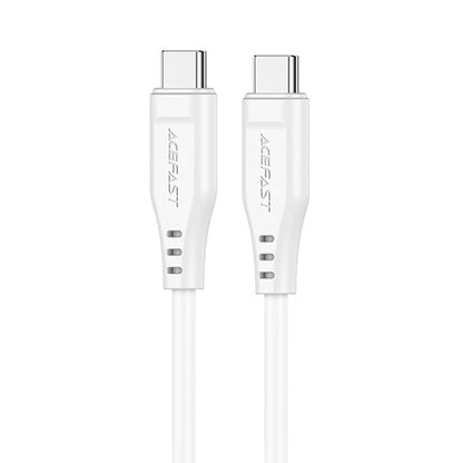 USB-C data- och laddningskabel - USB-C Acefast C3-03, 60W, 1.2m, Vit