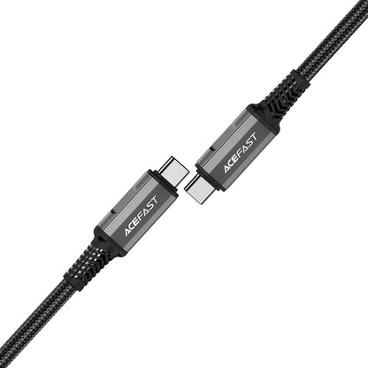 USB-C Data and Charging Cable - USB-C Acefast C1-09, 240W, 1m, Gray