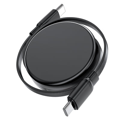 USB-C - USB-C data- och laddningskabel Acefast C13-03, 60W, 0.8m, Svart