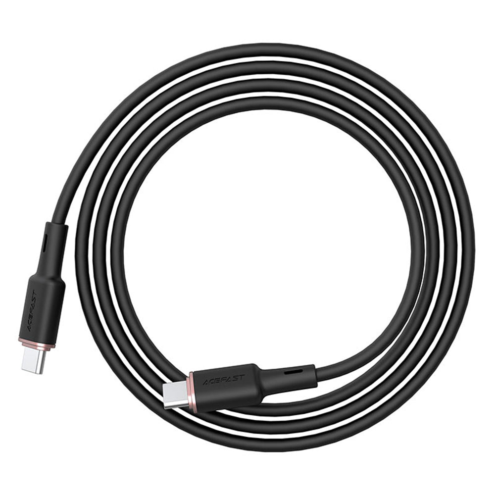 USB-C Data- och Laddningskabel - USB-C Acefast C2-03, 60W, 1.2m, Svart