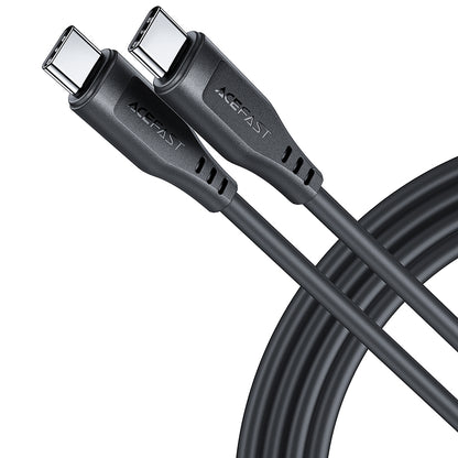 Data- och laddningskabel USB-C till USB-C Acefast C3-03, 60W, 1.2m, Svart