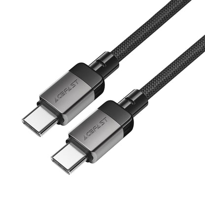 USB-C - USB-C data- och laddningskabel Acefast C9-03, 60W, 1.2m, Svart